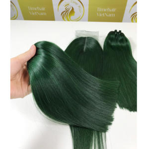 Paquetes de cabello rizado hinchable recto de hueso vietnamita 100% cabello humano Venta caliente 2024 disponible Gran stock - Product Image 5