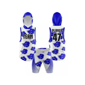 OEM High Quality American Flag <b>Football</b> Uniform 7V7 Quickdry Breathable Plus Size Uniform Manufactured at Factory - Product Image 2