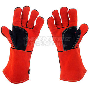 Custom Size Latest Design Breathable High Quality Safety <b>Gloves</b> Unisex High Quality <b>Welding</b> <b>Gloves</b> - Product Image 2