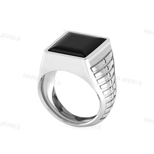 Bague personnalisée élégante en laiton turc plaqué or pour homme, cadeau spécial d'anniversaire de haute qualité à bas prix, classique à la mode - Product Image 6