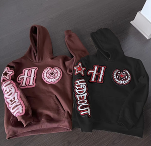 Sudadera con Capucha Unisex Extra Grande de Felpa Gruesa para Hombre, 100% Algodón, Sudadera Lisa con Bordado 3D y Logotipo Personalizado Digital - Product Image 3