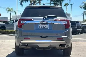 2021 GMC Acadia Denali AWD เทอร์โบเครื่องยนต์หนังแท้สีดำภายในพวงมาลัยซ้ายเกียร์อัตโนมัติขนาด R18ยาง - Product Image 4