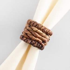 ห่วงรัดผ้าเช็ดปากหวายประดับโต๊ะ - Product Image 6