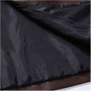 2023 Mejor ropa de moda para hombres Venta al por mayor Diseño de chaqueta de cuero puro - Product Image 6