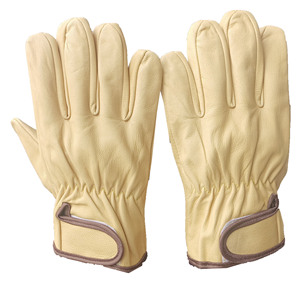 Nouveaux gants de conducteur de camion en cuir de vachette pleine fleur de qualité supérieure en gros gants de sécurité de travail - Product Image 4