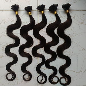 Extensiones de Cabello Humano Virgen Brasileño Remy, Ondulado, Trama Individual, Paquete de 4 oz, de Proveedor Indio, Marca Seven Hills, Más Vendidas - Product Image 1