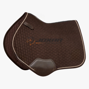 Top vente en gros tapis de selle de cheval anglais matériau durable tissu respirant doublure douce conception équestre confortable - Product Image 1