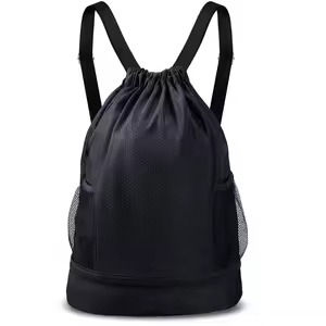 Custom Microfiber <b>Drawstring</b> <b>Backpack</b> for Basketball Storage & Sports Fitness Training Waterproof Basketball Bags OEM Size - Product Image 5