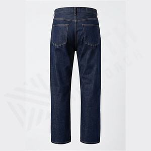 Men's Slim Fit Custom Size Stylish Denim Pants Outdoor Party <b>Organic</b> Cotton Formal Classic Jeans Male Trousers Customized Color - Product Image 2