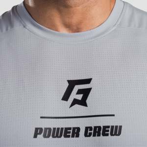 เสื้อกล้ามผู้ชายสีเทาอ่อนพร้อมแขนเสื้อแบบยกขึ้น - Product Image 5