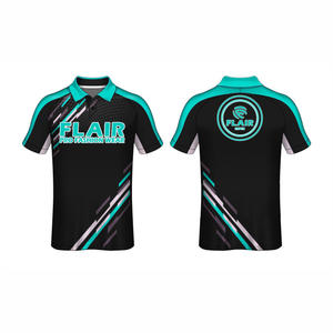 Gran oferta de algodón 100% para hombre, camiseta Polo personalizada de buena calidad, Color sólido, estilo informal, patrón, 180g, tela, peso frontal - Product Image 4