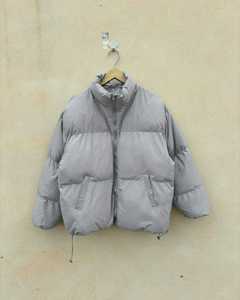 Custom Unisex Oversized Winter Puffer Jacket Thickened Stand Collar <b>Bubble</b> <b>Coat</b> Lightweight Warm Windproof Quilted Parka Street - Product Image 4