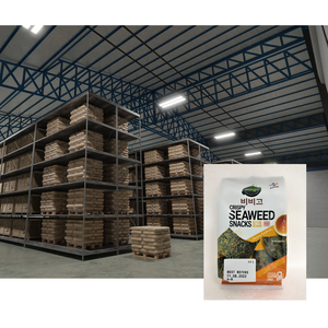 Aperitivos de algas con sabor Barbacoa Wasabi picante y sabor original disponible - Product Image 1