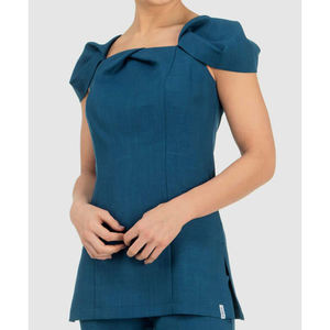 Ensemble Tunique et Pantalon de Travail Extensible et Doux pour Salon de Beauté, Coiffure et Esthétique, Personnalisable avec Logo, Vente en Gros - Product Image 2