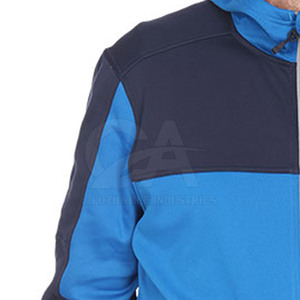 Randonnée Camping Voyage Veste Hiver Saison Hommes Softshell Hoodie Hommes Léger Softshell Panel Hoodie - Product Image 5