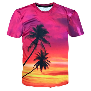 Camiseta de Hombre de Alta Calidad para Sublimación, Mezcla de Poliéster/Algodón, Cuello Redondo, Manga Corta, Tallas Grandes, Secado Rápido, Transpirable, Ligera - Product Image 5