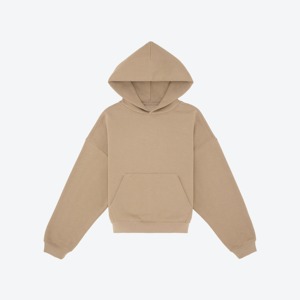 Nouveau design, sweat à capuche pour femme, personnalisé, en molleton épais 300 g/m², à épaules tombantes, hiver, brodé et imprimé, 100 % coton, haute qualité - Product Image 1