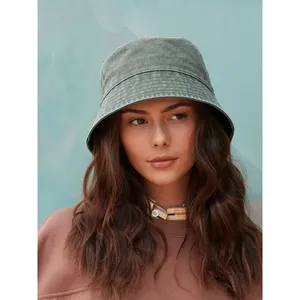 Custom <b>Vintage</b> Bucket <b>Hat</b> for Promotional Merchandising - Product Image 3