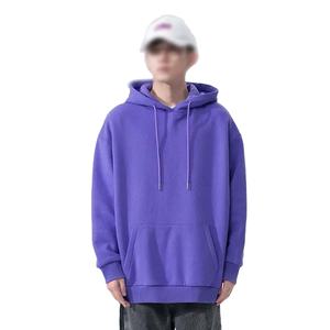 Custom Polyester <b>Hoodie</b> for <b>Men</b> | Digital Printing & <b>Plain</b> Dyed Oversized Heavy Pullover Sweatshirt - Product Image 6