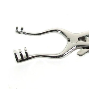 Écarteurs cérébelleux Adson à points tranchants et émoussés Écarteurs adson à retenue automatique en acier inoxydable allemand - Product Image 3