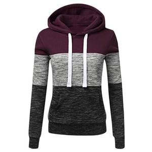 Sudaderas con Capucha de Manga Larga 100% Algodón para Mujer, Invierno, Hechas a Medida, Tallas Grandes, Venta al Por Mayor - Product Image 3