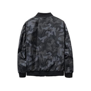 แจ็คเก็ตกันลมสำหรับผู้ชายแจ็คเก็ตบอมเบอร์เสื้อกันลมมีโลโก้ - Product Image 4