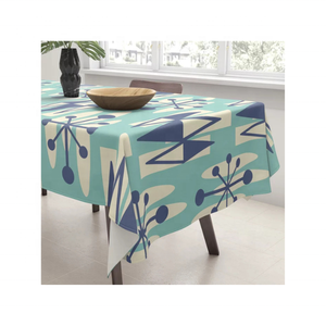 Orange <b>Lace</b> Organic Cotton Embroidered Durable GOTS Certified Perfect Dining Gatherings 60x90 Inches Machine Washable <b>Tablecloth</b> - Product Image 5