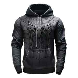 Sudadera con Capucha de Invierno para Hombre, de Alta Calidad, 500 Gsm, Algodón Grueso, Lavado Ácido, Ecológica, Estilo Holgado, Hombros Caídos - Product Image 3