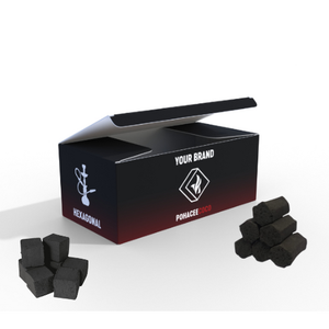 Carbón Negro de Alta Calidad con 2 Horas de Duración - 100% Cáscara de Coco Natural - Venta al por Mayor a Granel - Diseño Personalizado para Hookah - Product Image 3