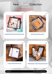 2024 Top vente porte-carte de visite en cuir PU porte-clés avec stylo en métal pour Noël Graduation Occasions cadeau Promotion - Product Image 6