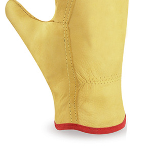 Gants de conduite en cuir pour hommes cousus classiques offrant un confort durable perforations respirantes look élégant et une adhérence supérieure - Product Image 3