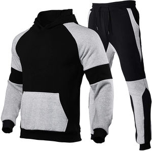 Moda verano Jogging nuevo chándal deportivo 2 piezas chándal hombres ropa sudaderas con capucha chaqueta pantalones chándal Masculino - Product Image 1