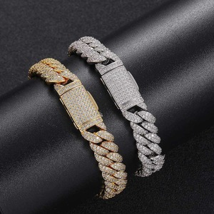 Bracelet en diamant de qualité supérieure, bijoux de mode modernes pour les mariages et les célébrations, disponible au prix d'usine - Product Image 1