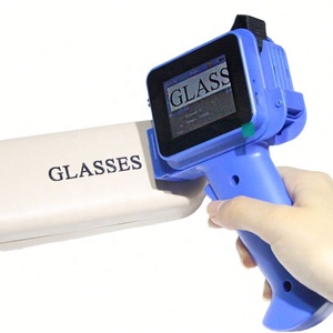 Impresora de inyección de tinta portátil de 12,7mm para impresión de nombre de logotipo de código de barras Digital para impresión de etiquetas de cartón de ropa de tarjeta de Metal de plástico - Product Image 2