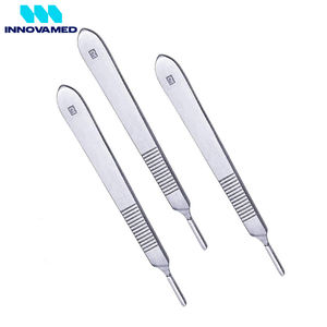 พิมพ์โลโก้ที่กําหนดเองทําให้ตัวเองผู้ผลิตที่ดีที่สุดด้ามผ่าตัดสแตนเลสโดย INNOVAMED - Product Image 6