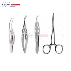 Juego de instrumentos oculares oftálmicos de alta calidad de 14 piezas, herramientas de acero inoxidable para cirugía de cataratas Clase I con caja - Product Image 2