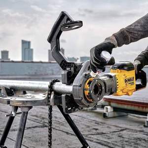 DeWalt DCE700X2K FLEXVOLT 60V MAX Kit de roscadora de tuberías inalámbrica con cabezales de troquelado industrial DIY OEM - Product Image 6