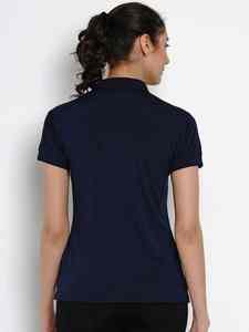 Polo de Jersey de Algodón para Mujer, Manga Corta, Elástico, Informal, Ropa Deportiva de Golf - Product Image 2