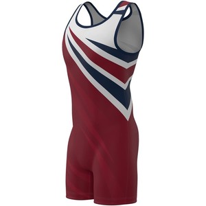 Singlets de lutte pas cher pour hommes sur mesure impression sublimée tenue de combat drôle singulet d'haltérophilie à vendre - Product Image 1