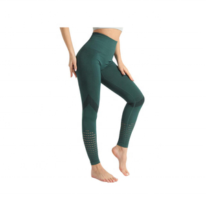 Leggings de qualité supérieure pour femmes de style élégant respirant taille moyenne disponible en couleurs vives meilleur legging d'entraînement en gros - Product Image 2
