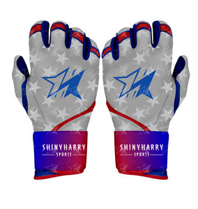 Gants de frappe de baseball personnalisés pour gants professionnels Gants de frappe de baseball confortables, imperméables et personnalisés - Product Image 1