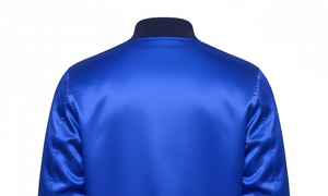 Blouson Bomber Homme Hiver Long en Toile à Col Montant et Capuche, Lettres Personnalisées en Chenille, Coupe-Vent Doublé Polaire, Style Streetwear - Product Image 4