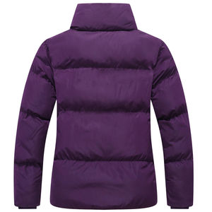 Chaqueta Acolchada de Moda para Mujer, Relleno de Algodón, Resistente al Viento y Transpirable, Servicio OEM de Alta Calidad para Uso en Invierno - Product Image 4