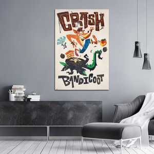 Póster moderno de Crash Bandicoot Adventures para decoración de pared - Product Image 4