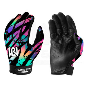 Gants de sport unisexes Cross-Fit à doigts entiers en cuir durable et respirant, personnalisés et sublimés - Product Image 5