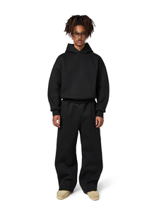 Chándal BOXY OVERSIZED personalizado de fabricante, chándales holgados de lana con capucha - Product Image 4