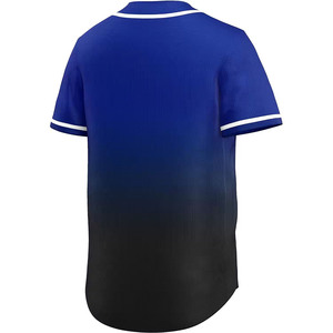Sports Wear Solid Color Baseball Jersey Quick Dry Baseball Jersey Slim Fit <b>Men</b> Baseball Jersey Baseball Jersey - Product Image 3