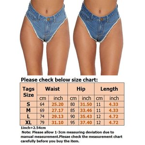 MONO RIDER Pantalones Cortos Vaqueros de Mezclilla 100% Algodón Morados Vintage para Mujer, Estilo Motero de Verano, Lavado, Streetwear - Product Image 6