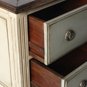 Meubles pour enfants, armoires, taille 57x40x60, modèle n° 7206 Fabriqué en bois d'acajou avec 2 tiroirs - Product Image 5