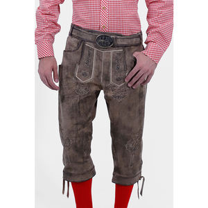 ปลอกสวมเข่าสำหรับผู้ชายทำจากหนังสไตล์บาวาเรียระบายอากาศได้ดี - Product Image 1